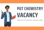 PGT Chemistry Vacancy in Delhi